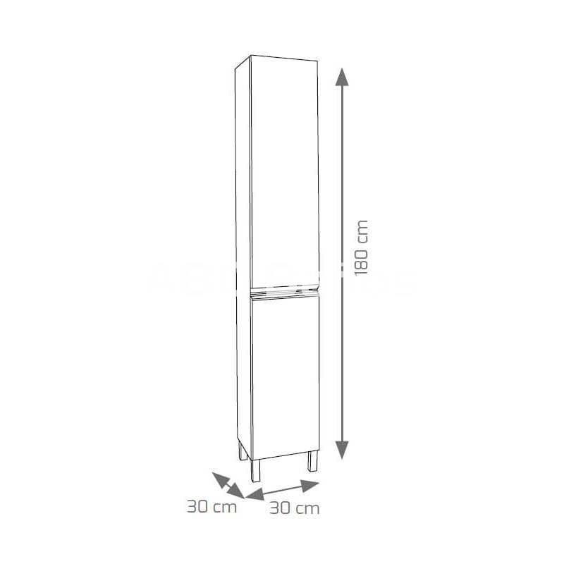Columna pie de baño SENA/ SKY 180x30x30 - Imagen 2