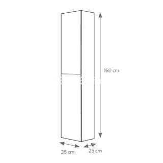 Columna suspendida de baño MILÁN - Imagen 2