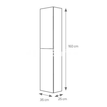 Columna suspendida de baño MILÁN - Imagen 2