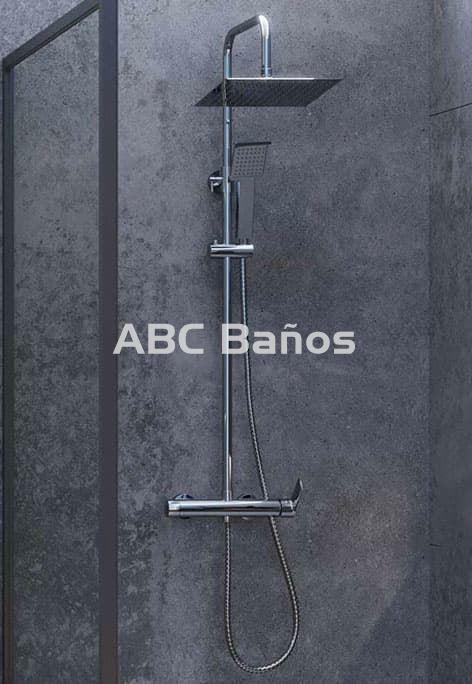 Conjunto de ducha BW con rociador 22,5x22,5 - Imagen 1