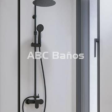 Conjunto de ducha mod. LIN negro - Imagen 1