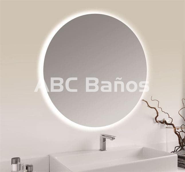 Espejo de baño redondo con luz led mod. SOL - Imagen 1