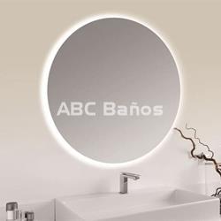 Espejo de baño redondo con luz led mod. SOL - Imagen 1