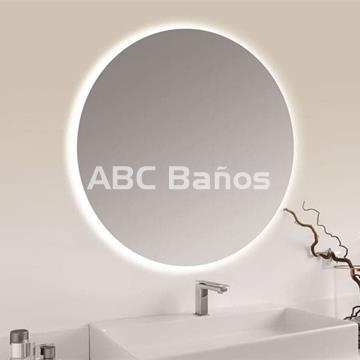 Espejo de baño redondo con luz led mod. SOL - Imagen 1