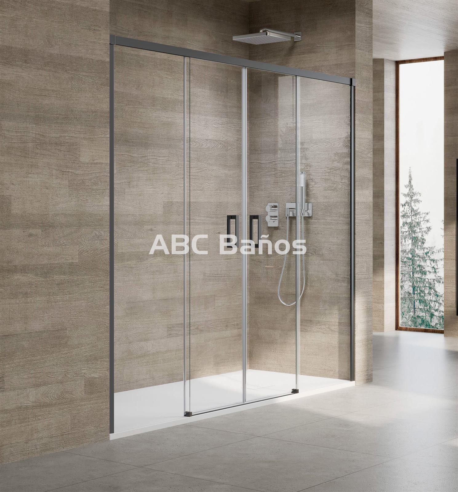 Frente Ducha CLOE CL-225 (2 fijos + 2 puertas correderas= - Imagen 2