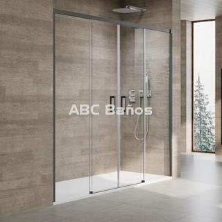 Frente Ducha CLOE CL-225 (2 fijos + 2 puertas correderas= - Imagen 2