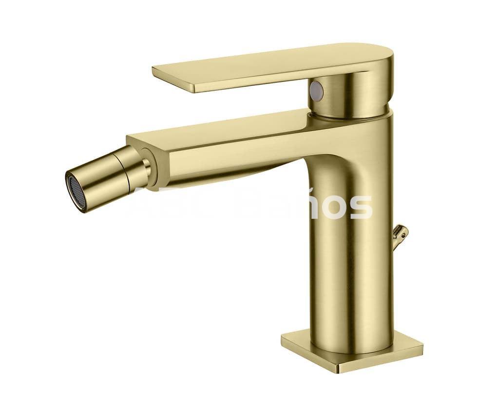 GRIFO DE BIDÉ ALPHA oro cepillado - Imagen 1