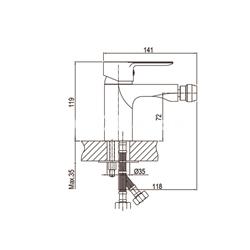 Grifo de bidé SKY - Imagen 2
