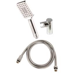 Grifo de ducha ALPHA completo (incluye soporte, mango y flexo) - Imagen 2