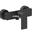 Grifo de ducha BLACK 1 completo (con soporte, mango y flexo) - Imagen 1