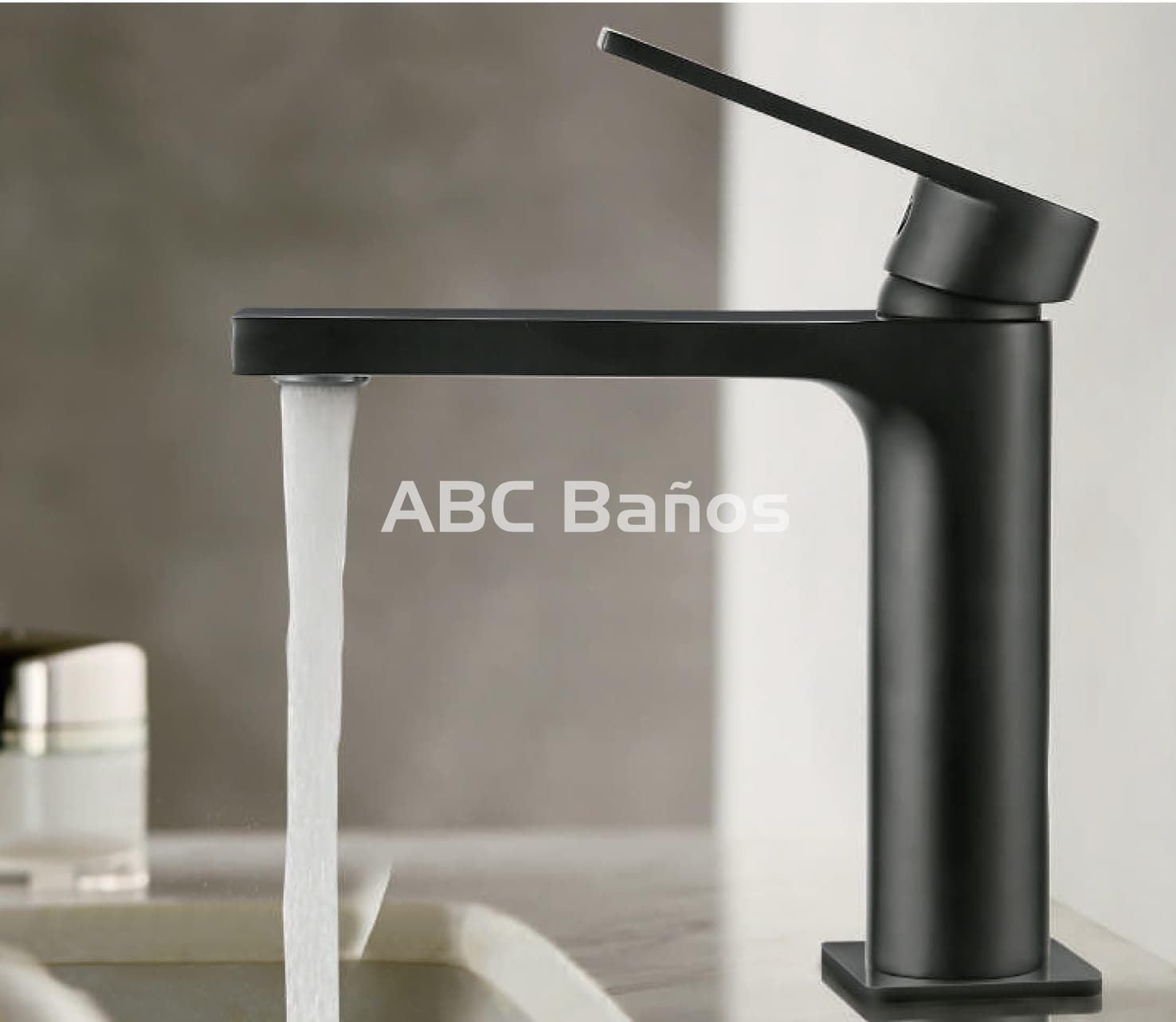 Grifo de lavabo ALPHA negro - Imagen 1