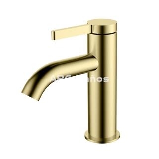 Grifo de lavabo mod. ROND acabado oro, cromo y negro - Imagen 1