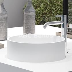 Grifo de lavabo mod. ROND caño alto en cromo. negro y oro - Imagen 1