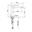 Grifo de lavabo WHITE 1 (color blanco) - Imagen 2