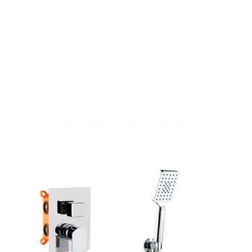 KIT DUCHA PARA EMPOTRAR EN PARED ALPHA EC216 CON MONOMANDO - Imagen 1