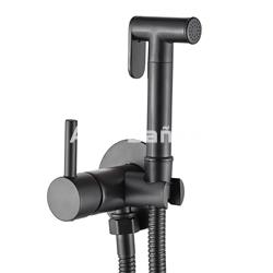 Kit mezclador TAUS para sustituir bidet en negro - Imagen 1