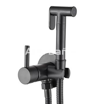 Kit mezclador TAUS para sustituir bidet en negro - Imagen 1