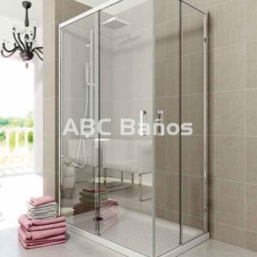 Mampara angular de ducha FUTURE FT-220 (sin perfil inferior) - Imagen 1