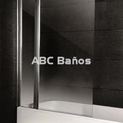 Mampara bañera VT-100+110 (hoja Fija + puerta abatible) - Imagen 1