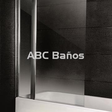 Mampara bañera VT-100+110 (hoja Fija + puerta abatible) - Imagen 1