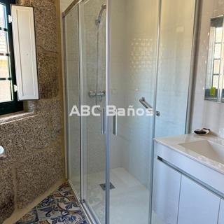 Mampara ducha angular CLOE CL-220 (2 fijos + 2 puertas correderas) Perfil Cromo - Imagen 1