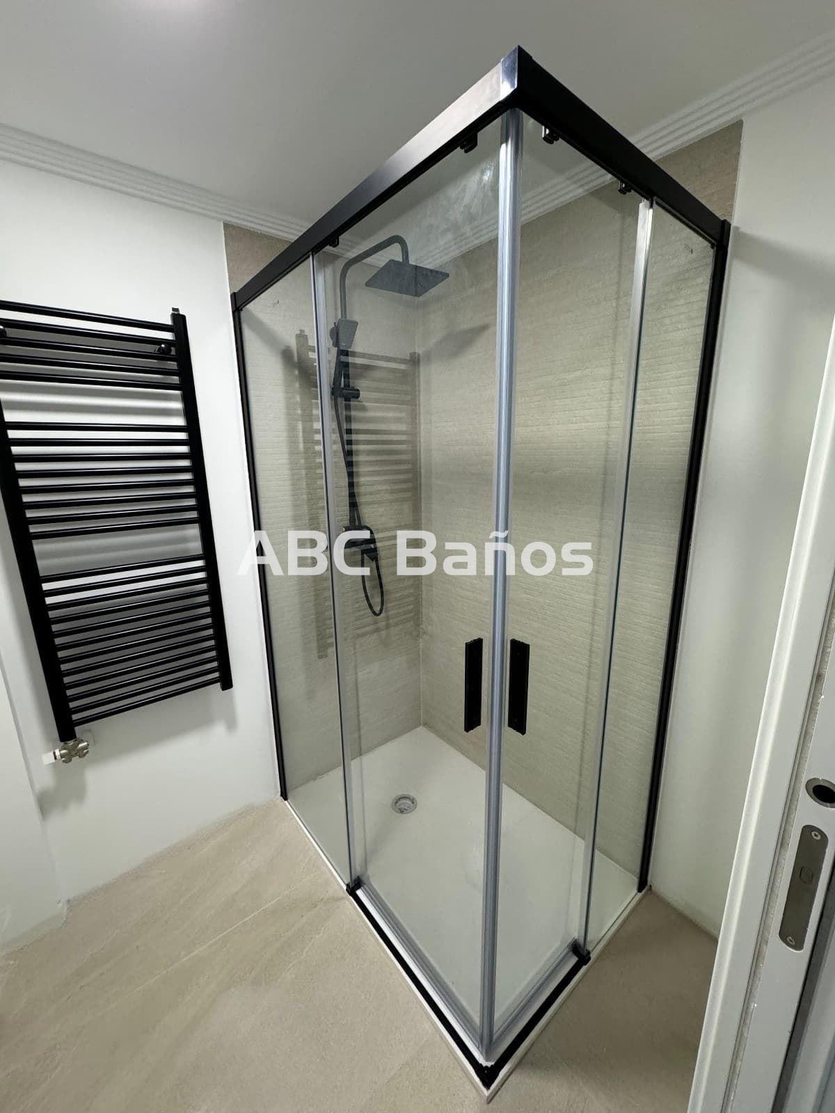 Mampara ducha angular CLOE CL-220 (2 fijos + 2 puertas correderas) - Imagen 1