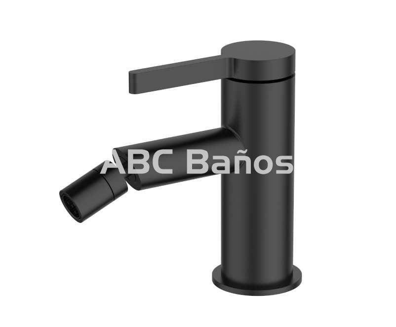 Monomando bidé Mod. ROND en cromo, negro y oro - Imagen 2