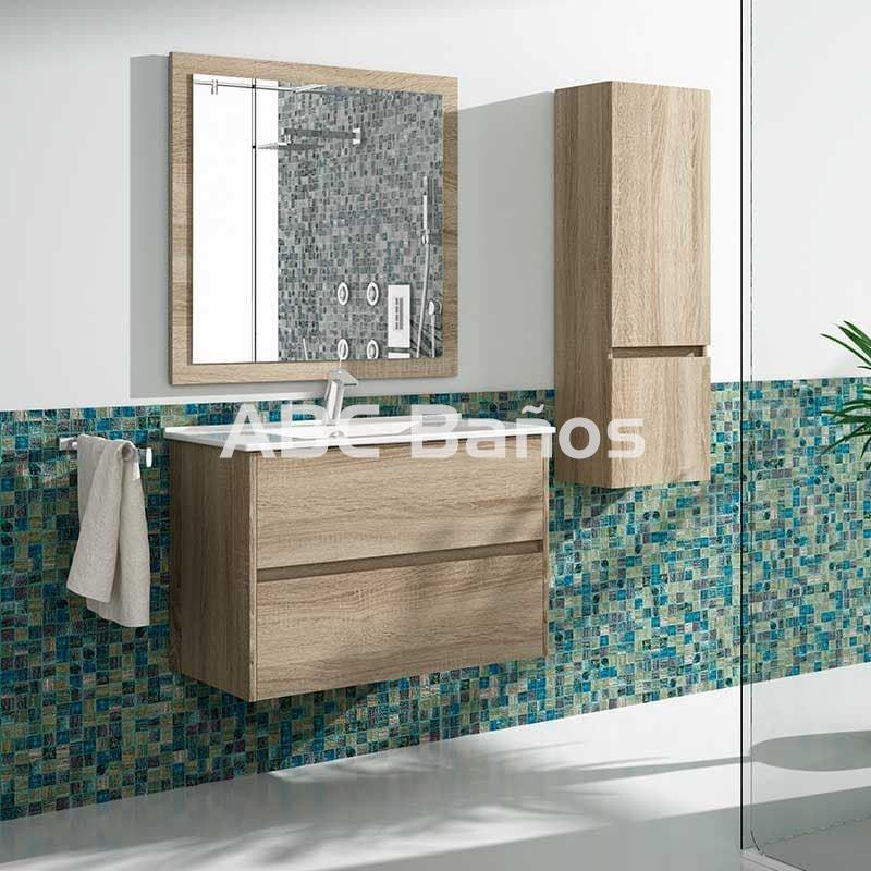 Mueble Baño Suspendido NOELIA (2 cajones) - Imagen 1