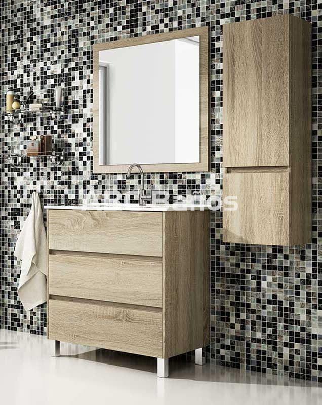 Mueble con Patas NOELIA (3 Cajones) color Cambrian - Imagen 1