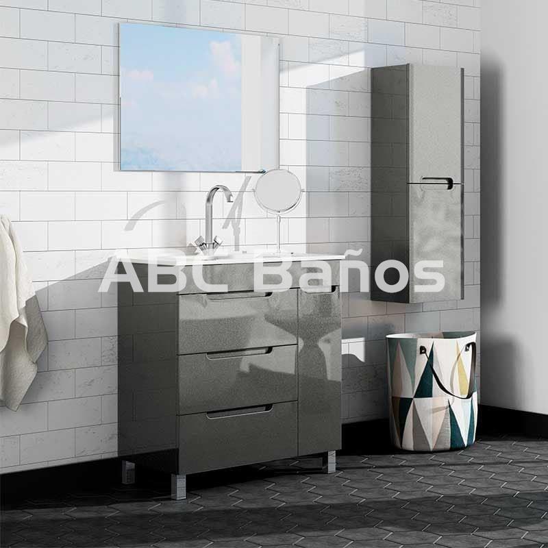 Mueble de baño NOA (3 cajones + 1 puerta) - Imagen 3