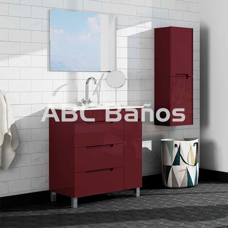 Mueble de baño NOA (3 cajones + 1 puerta) - Imagen 5