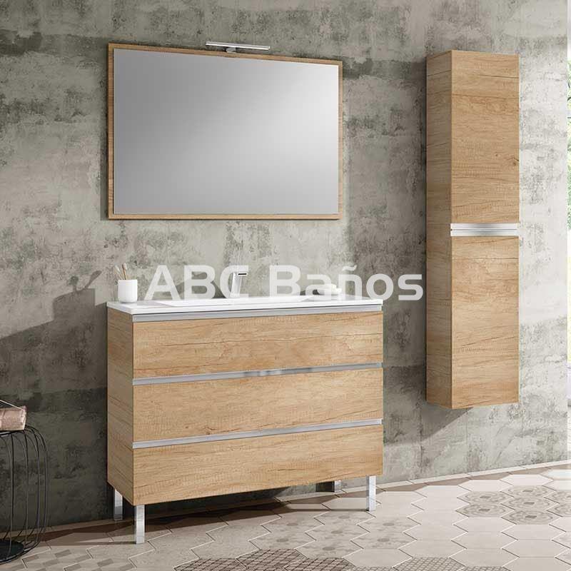 Mueble de baño MONZA (3 cajones) con lavabo - Imagen 2