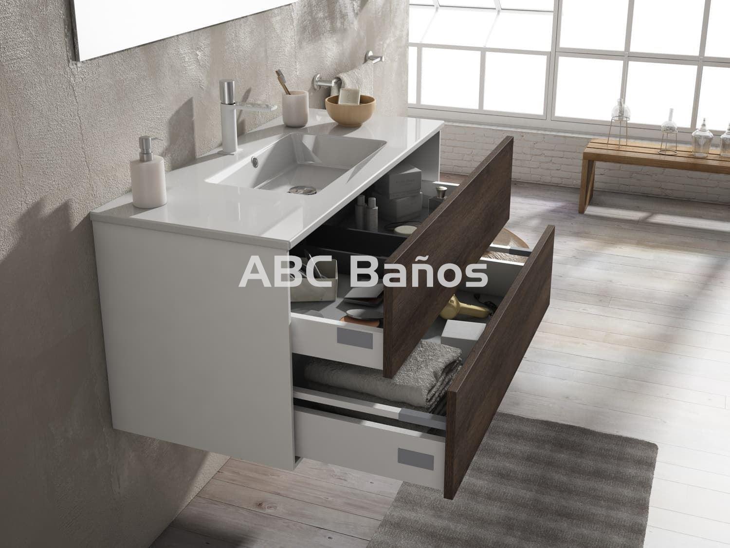 Mueble de baño PUSH-PULL con lavabo - Imagen 2