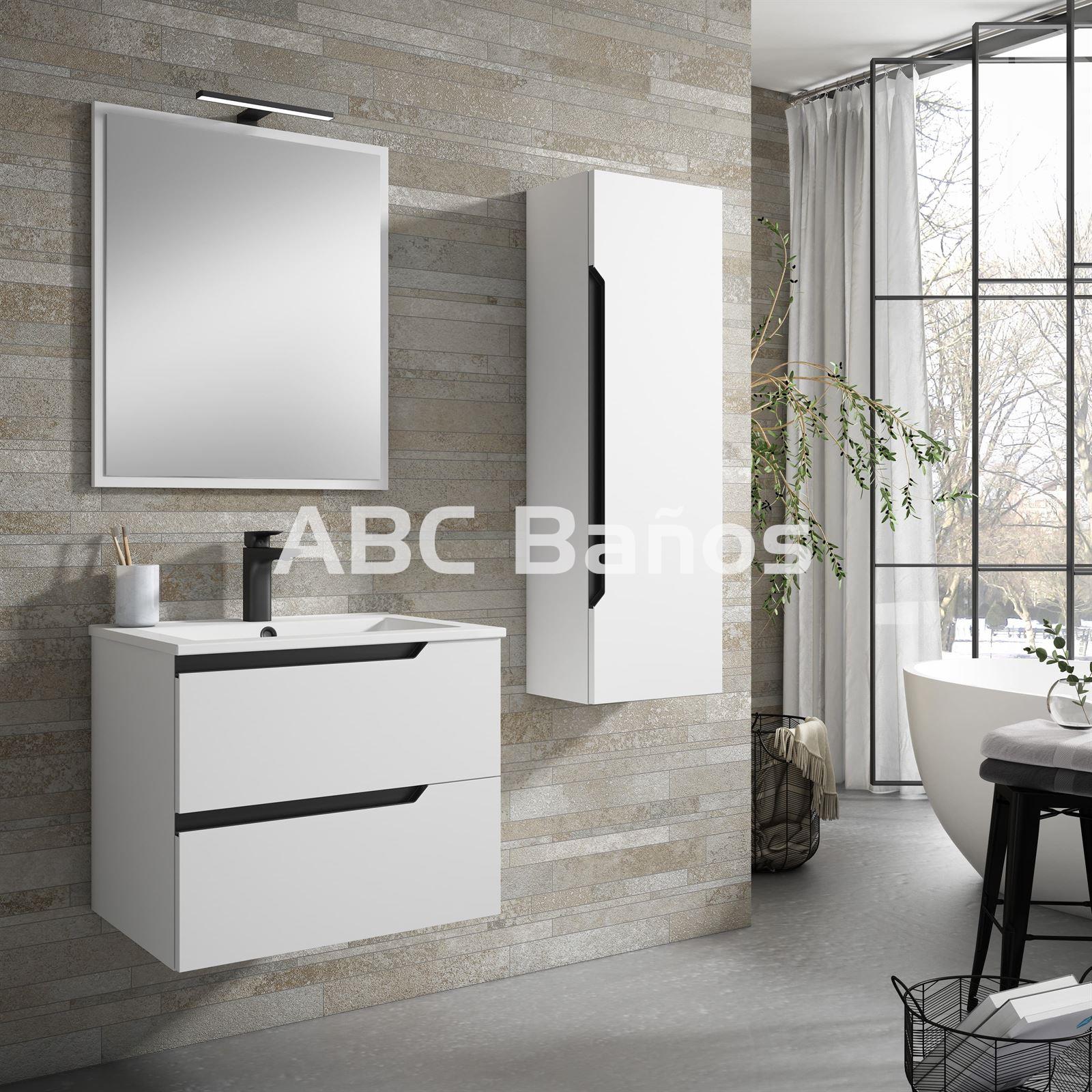 Mueble suspendido de baño NILO (2 Cajones) - Imagen 2