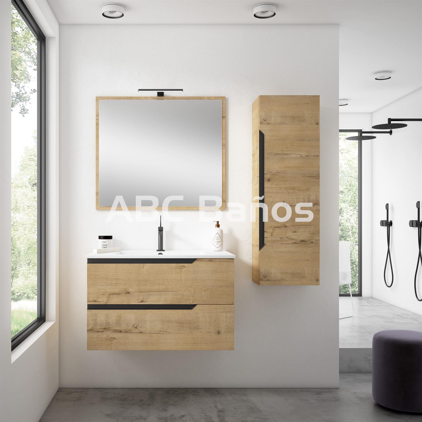 Mueble suspendido de baño NILO (2 Cajones) - Imagen 3