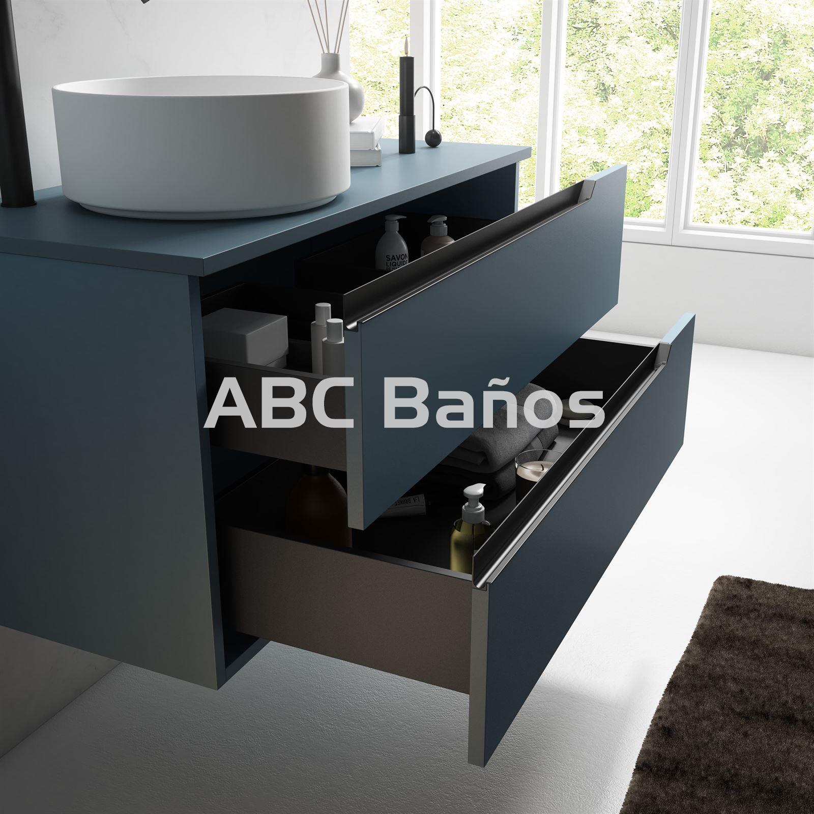 Mueble suspendido de baño NILO (2 Cajones) - Imagen 4