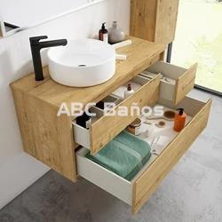 Mueble Suspendido Mod. ENMA con lavabo cerámico - Imagen 2